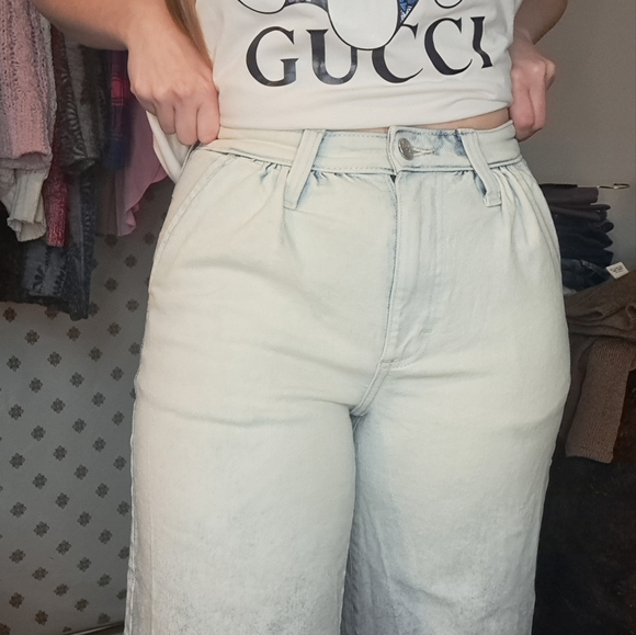 ✨️LEE Jeans Cropped wide leg High-rise - Picture 4 of 6